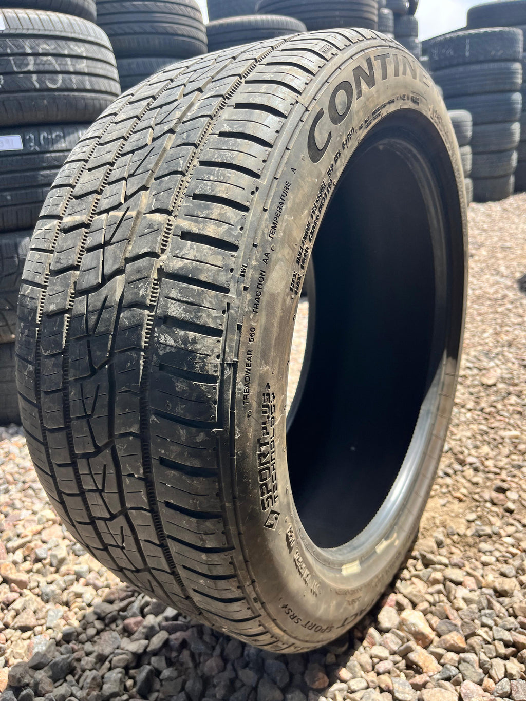 235/45ZR17 Single (1 Used Tire) Continental ControlContact