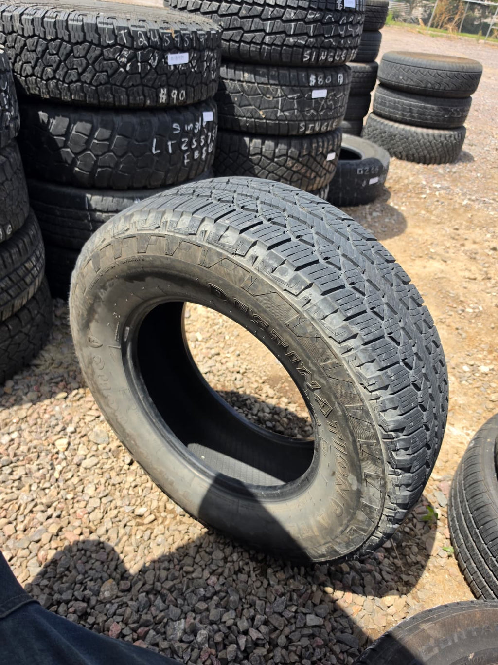 265/70R17 Single (1 Used Tire) Firestone Destination AT2