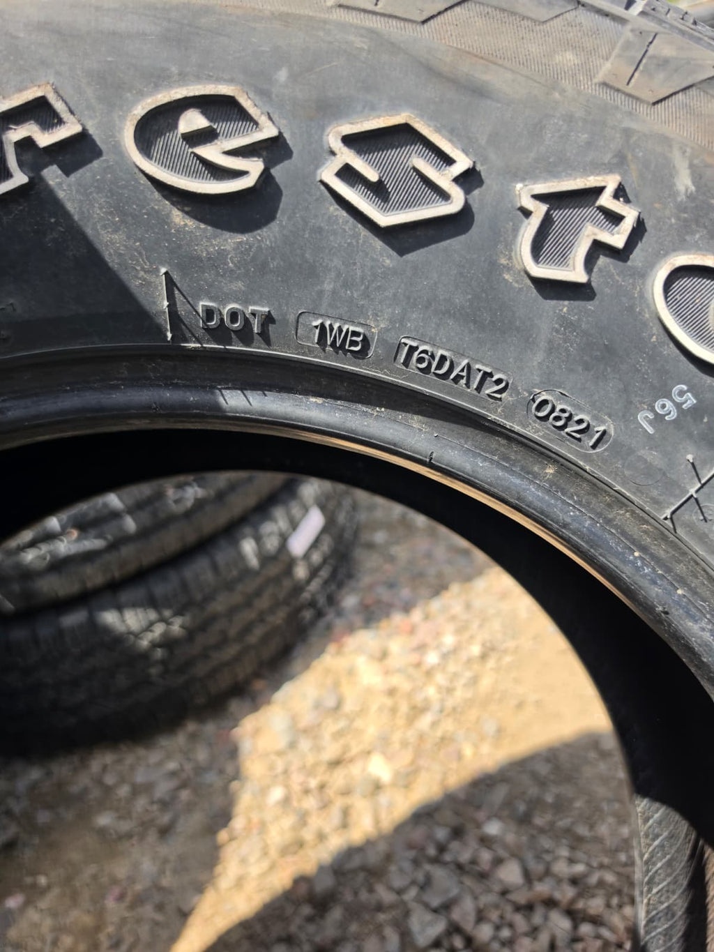 265/70R17 Single (1 Used Tire) Firestone Destination AT2