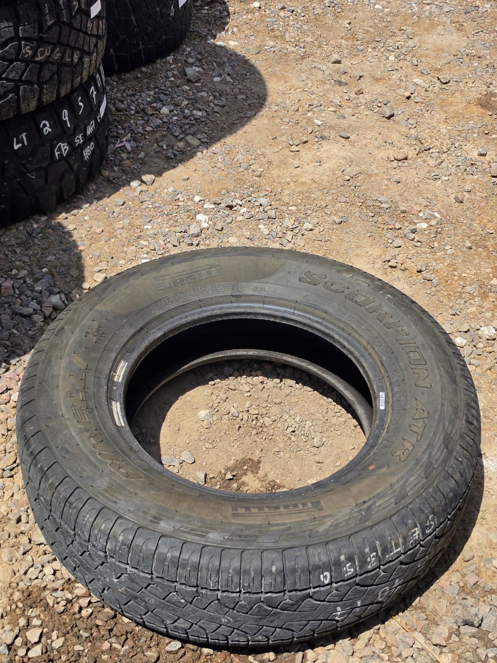 265/70R17 Pair (2 Used Tires) Pirelli Scorpion ATR