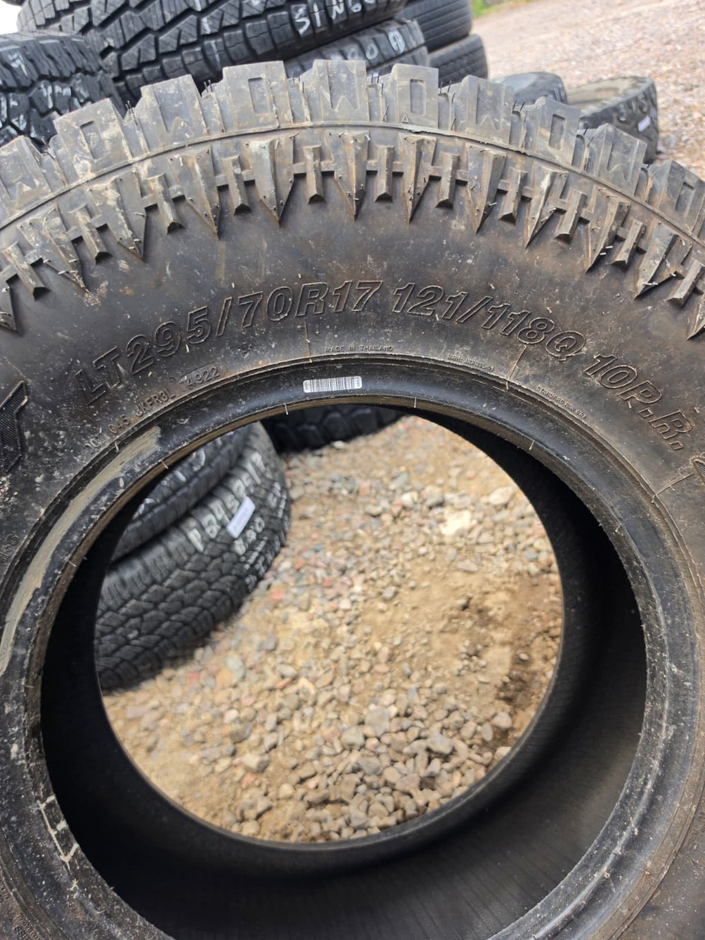 LT295/70R17 Single (1 Used Tire) Atturo Trail Blade XT