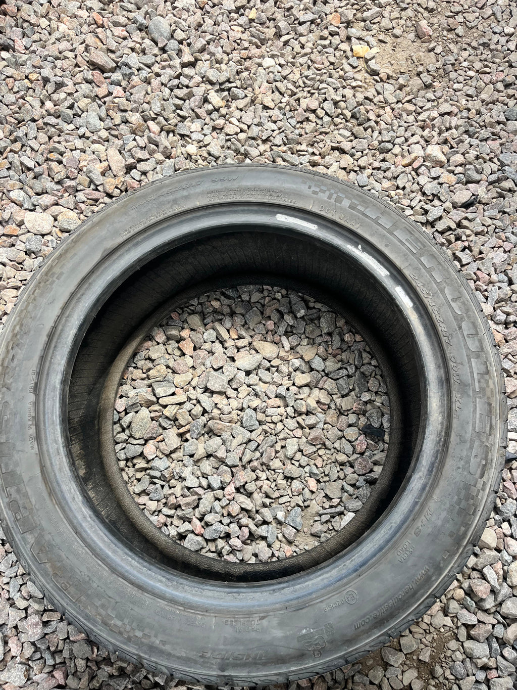 245/45ZR17 Single (1 Used Tire) Hercules Raptis R-T5