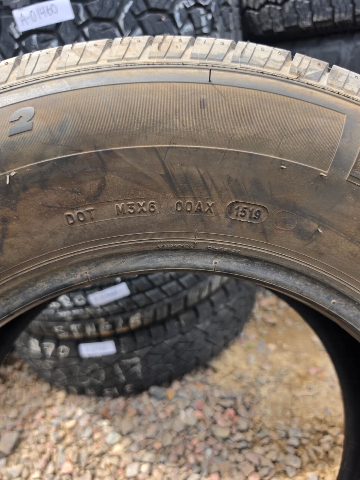 245/70R17 Single (1 Used Tire) Michelin LTX M/S2