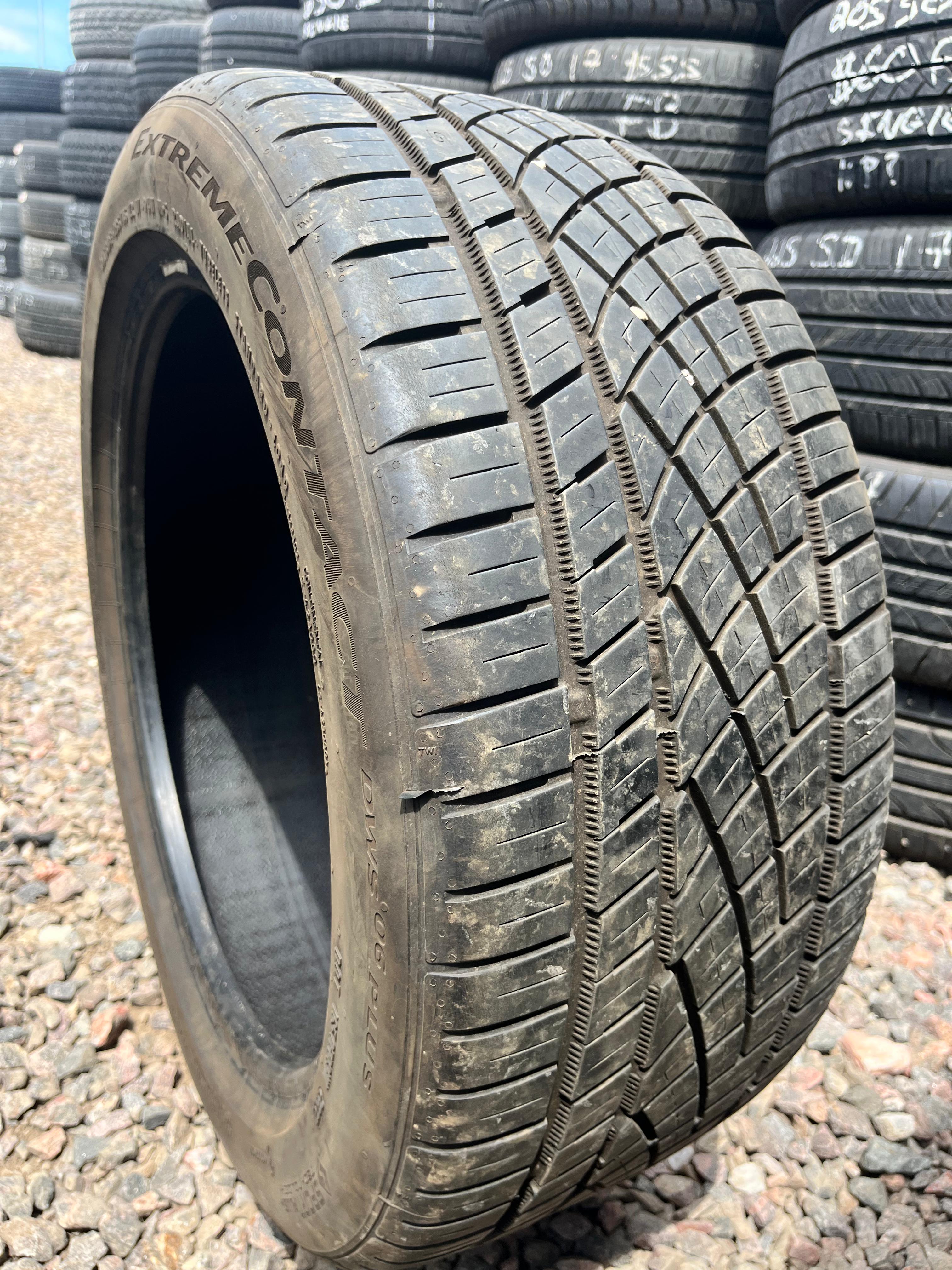235/45ZR17 Single (1 Used Tire) Continental Extreme Contact