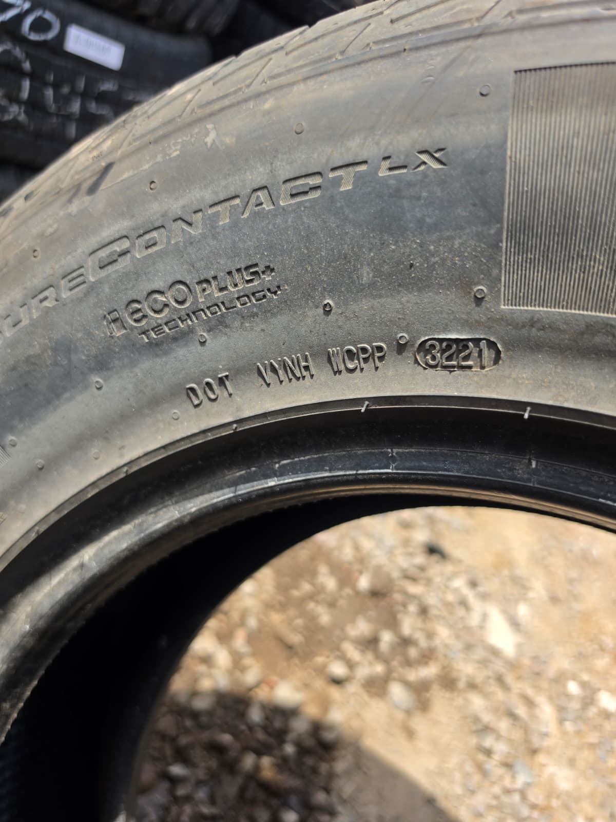 245/70R17 Single (1 Used Tire) Continental SureContact LX
