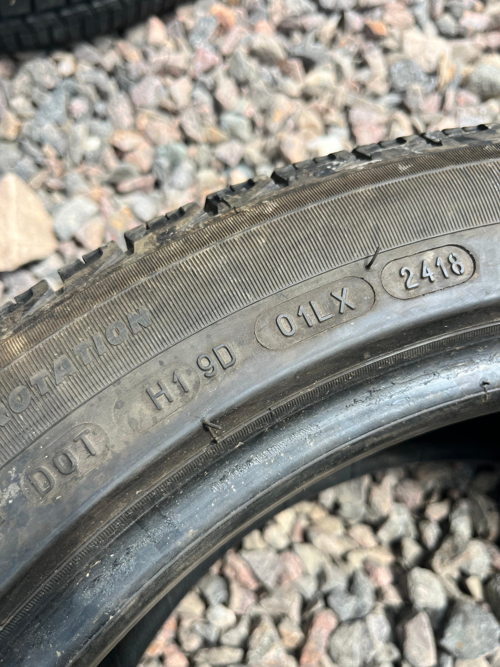 245/45R17 Single (1 Used Tire) Michelin X-Ice