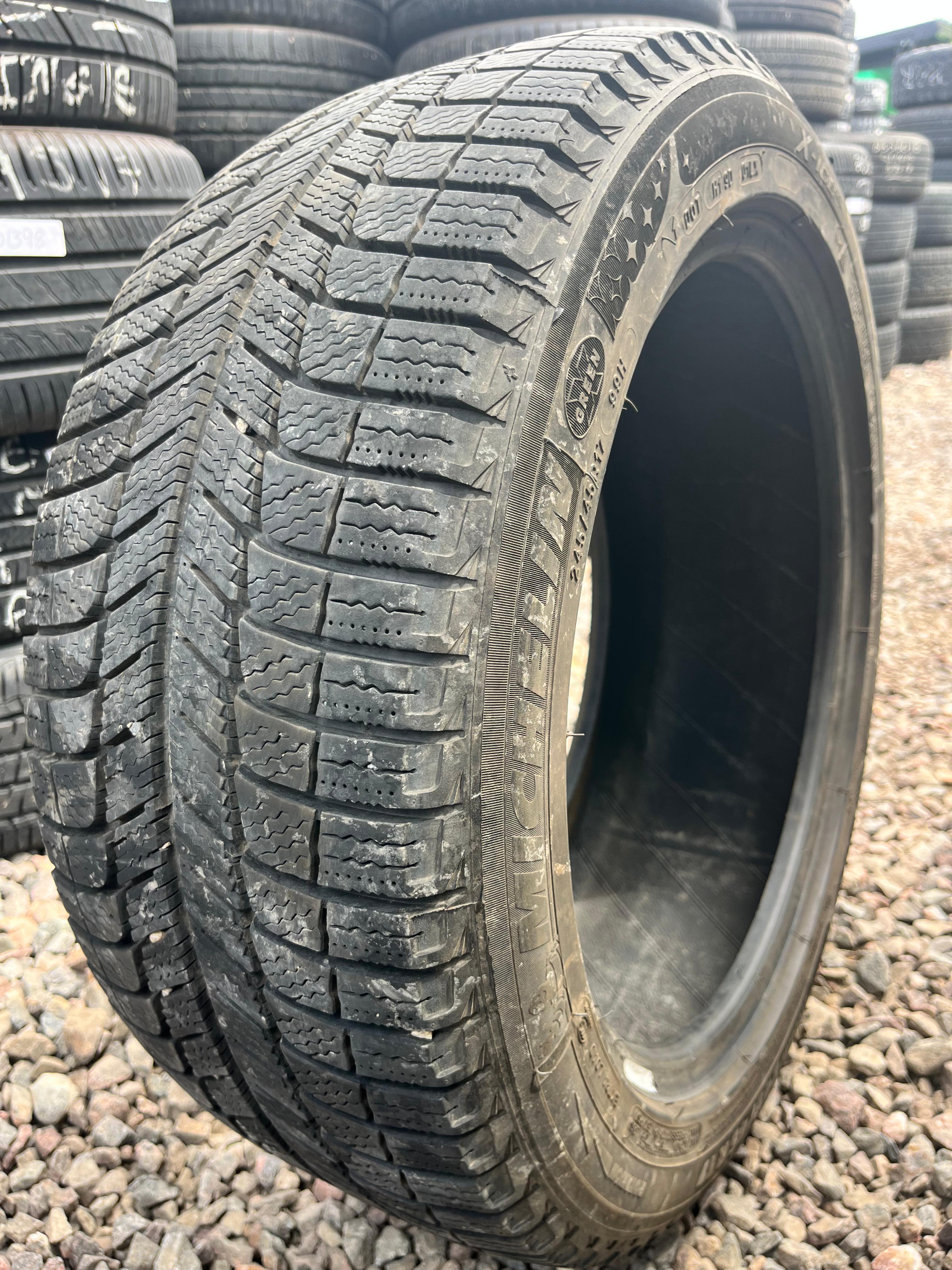 245/45R17 Single (1 Used Tire) Michelin X-Ice