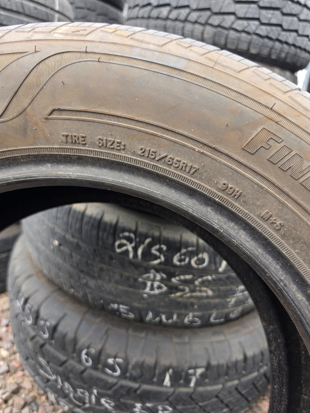 215/65R17 Single (1 Used Tire) Goodyear Assurance