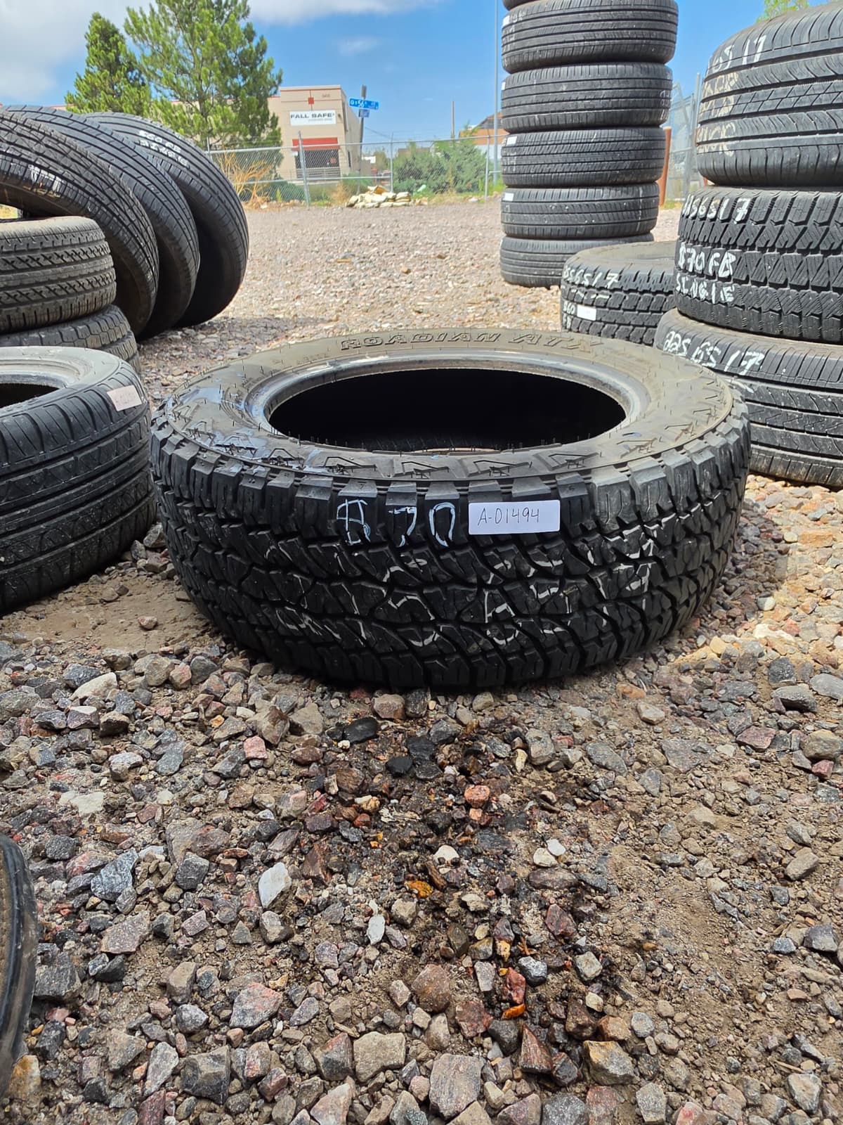 215/65R17 Single (1 Used Tire) Nexen Roadian ATX