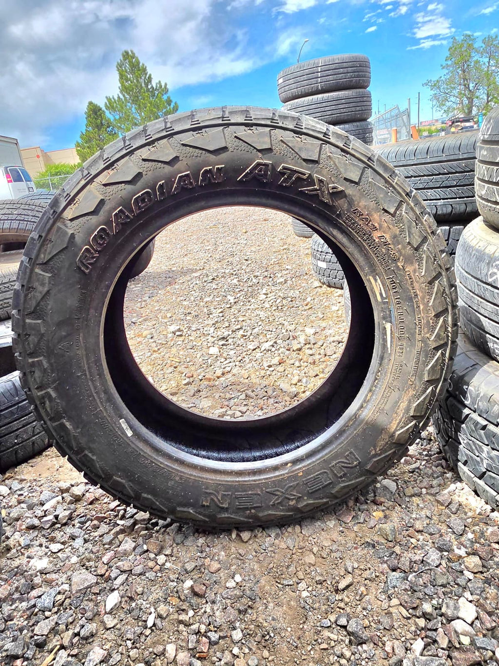 215/65R17 Single (1 Used Tire) Nexen Roadian ATX