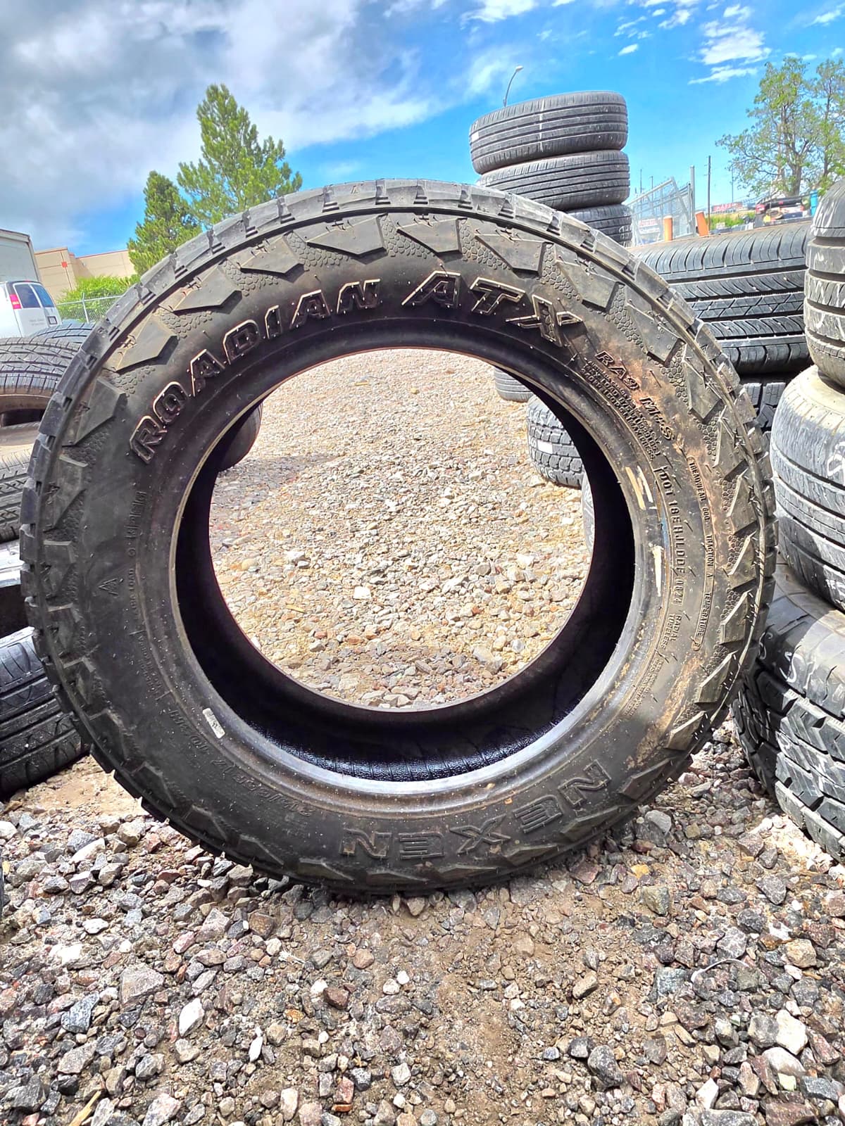 215/65R17 Single (1 Used Tire) Nexen Roadian ATX