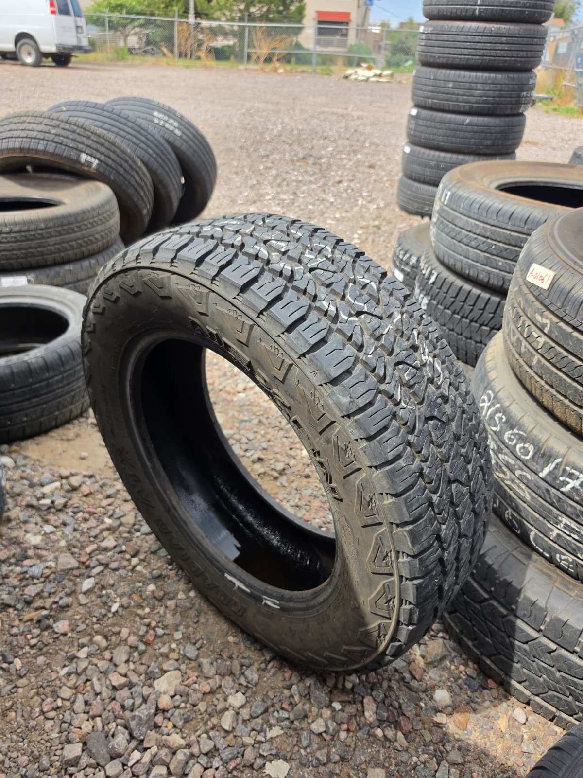 215/65R17 Single (1 Used Tire) Nexen Roadian ATX