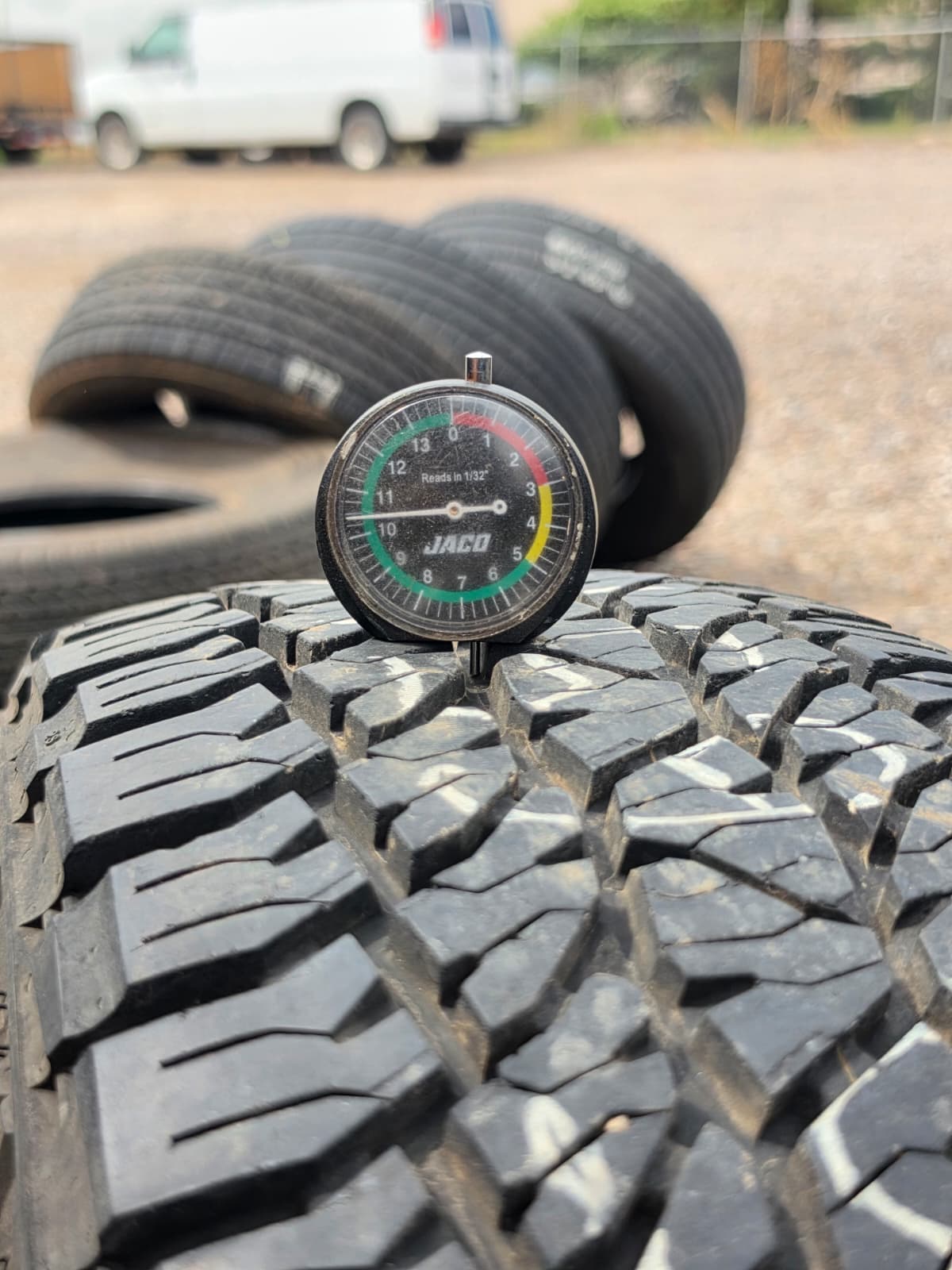 215/65R17 Single (1 Used Tire) Nexen Roadian ATX