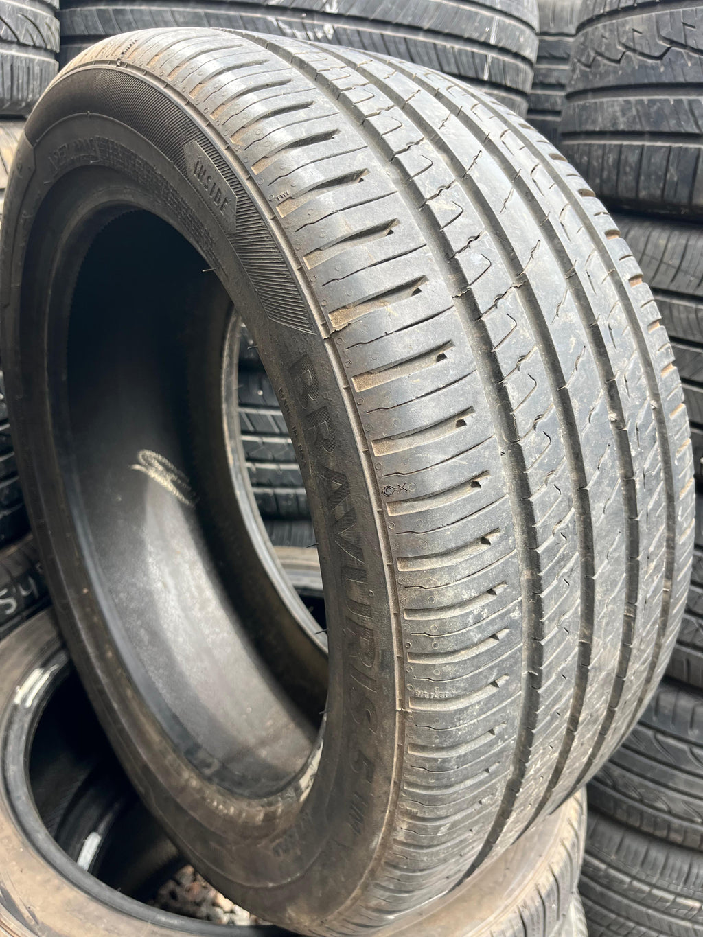 245/45R17 Single (1 Used Tire) Barum Bravuris