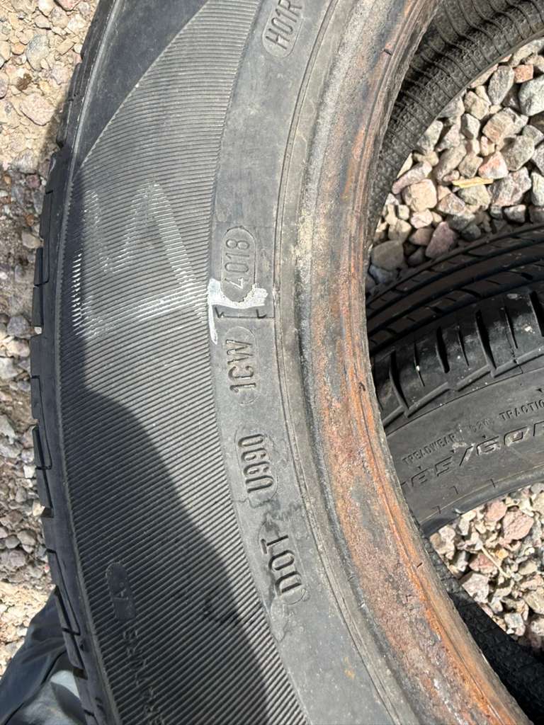185/60R15 Single (1 Used Tire) Cooper Grand CS5 Touring