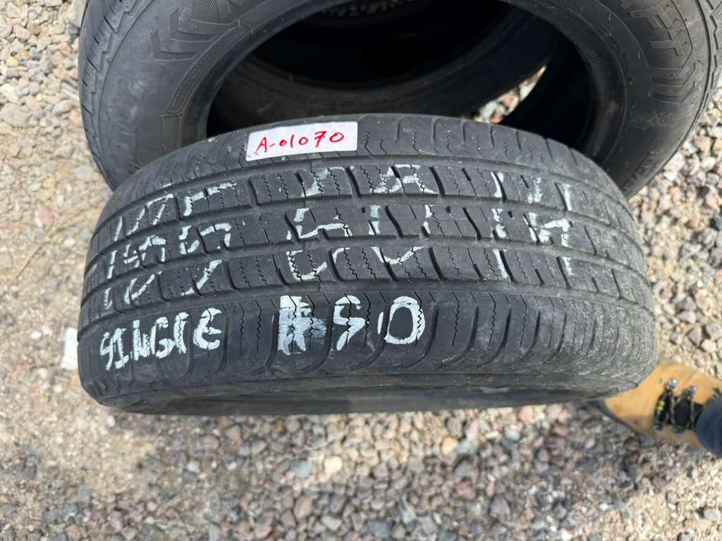 185/60R14 Single (1 Used Tire) Deans Tires Road Control Touring