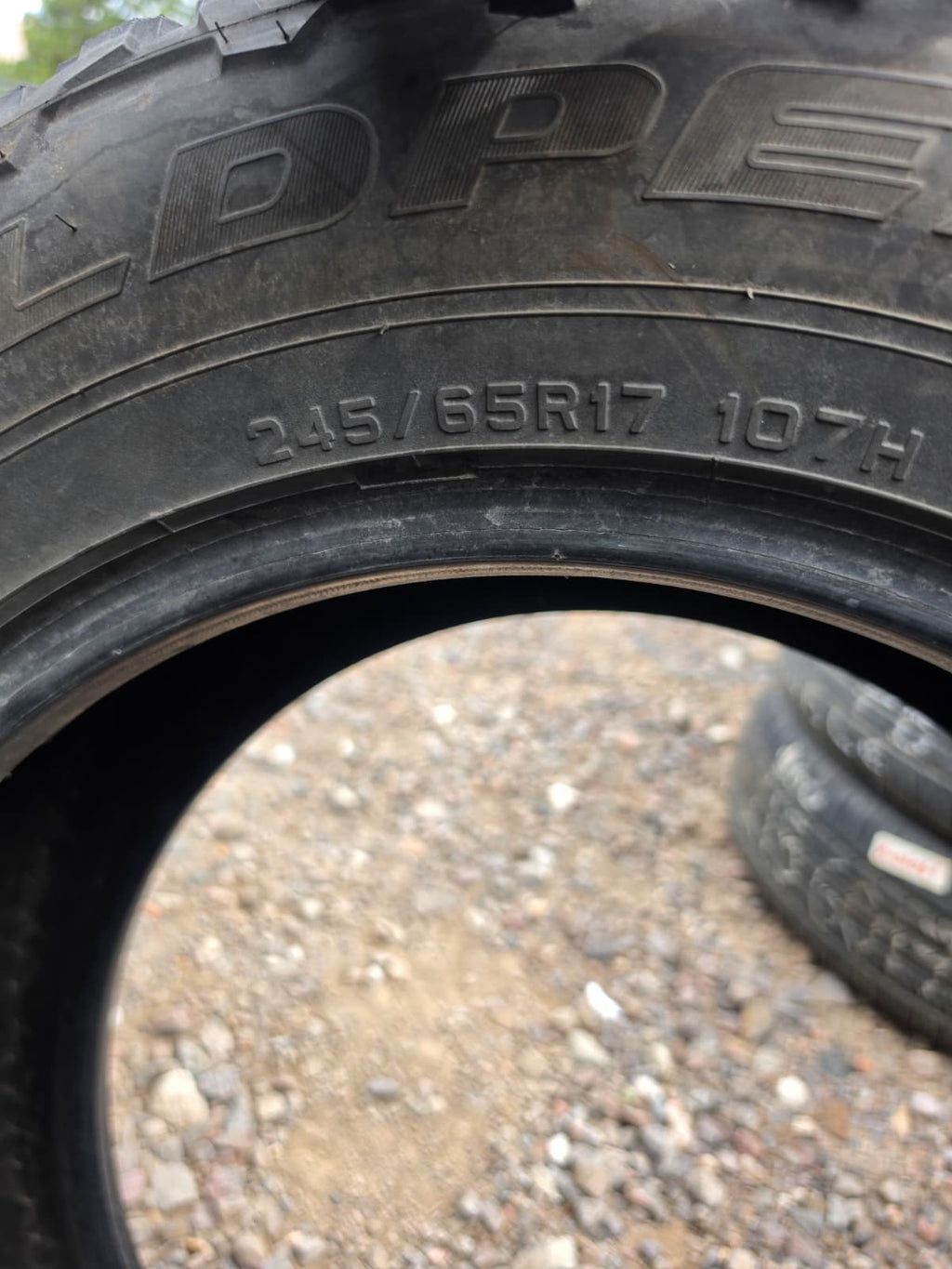 235/60R17 Single (1 Used Tire) Falken Wild Peak