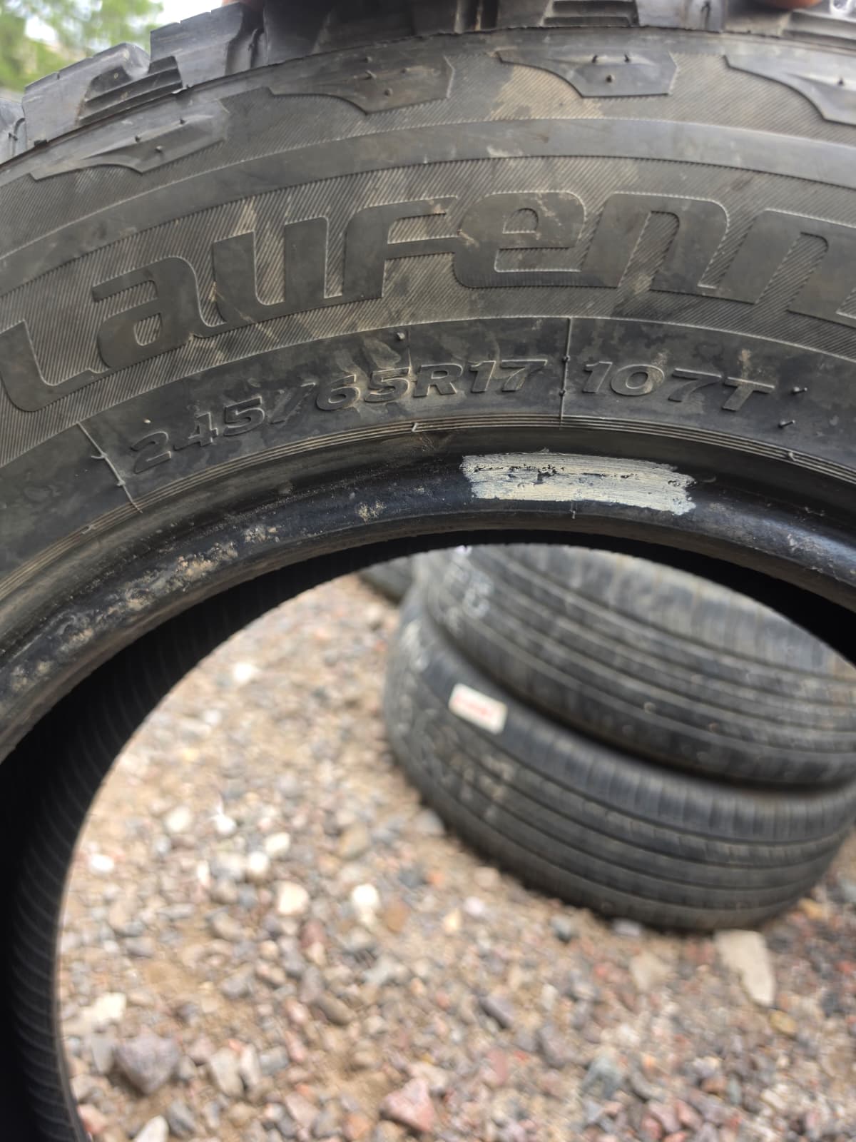 245/65R17 Single (1 Used Tire) Laufenn X Fit AT