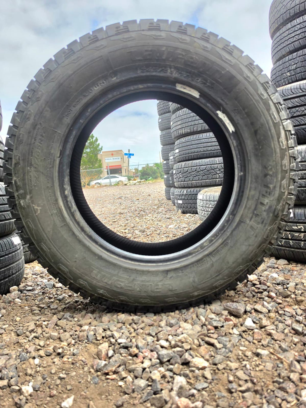 245/65R17 Single (1 Used Tire) Laufenn X Fit AT