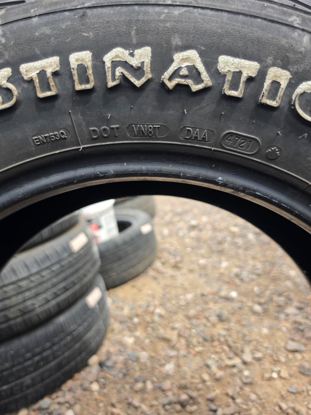 245/65R17 Single (1 Used Tire) FireStone Destination