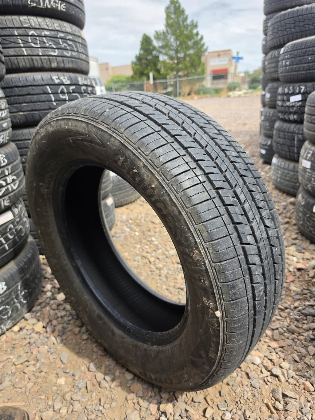 235/60R17 Single (1 Used Tire) Bridgestone Ecopia HL Plus