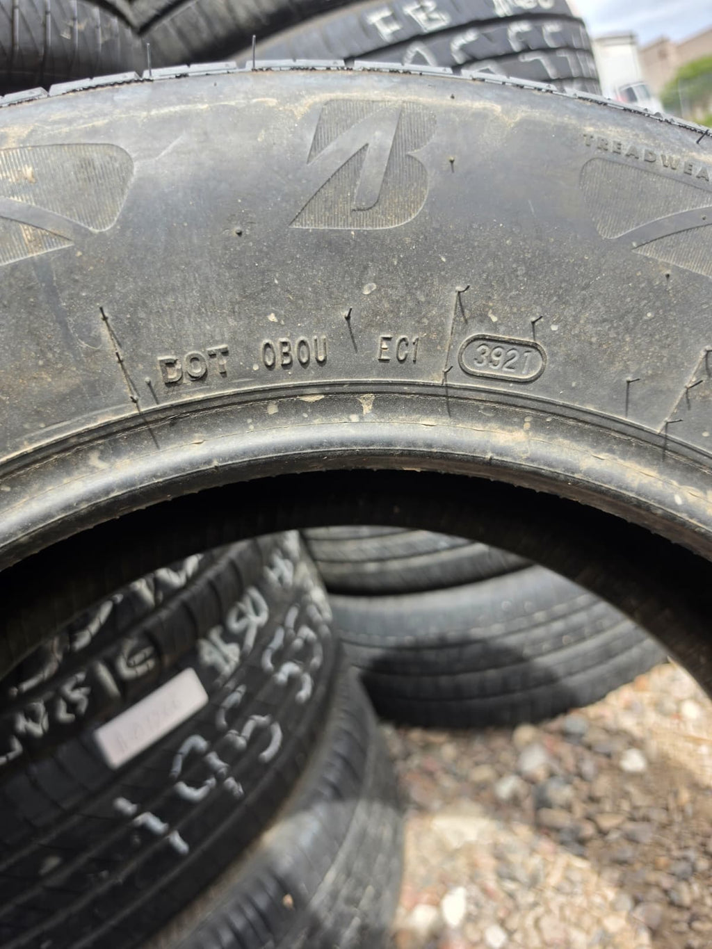 235/60R17 Single (1 Used Tire) Bridgestone Ecopia HL Plus