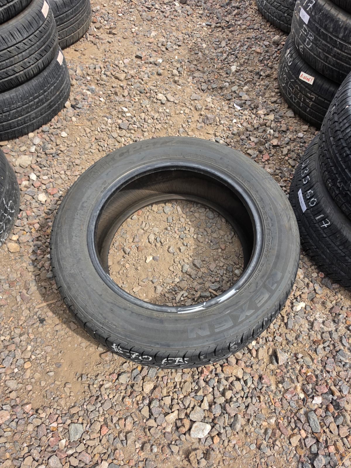 235/55R17 Single (1 Used Tire) Nexen CP672