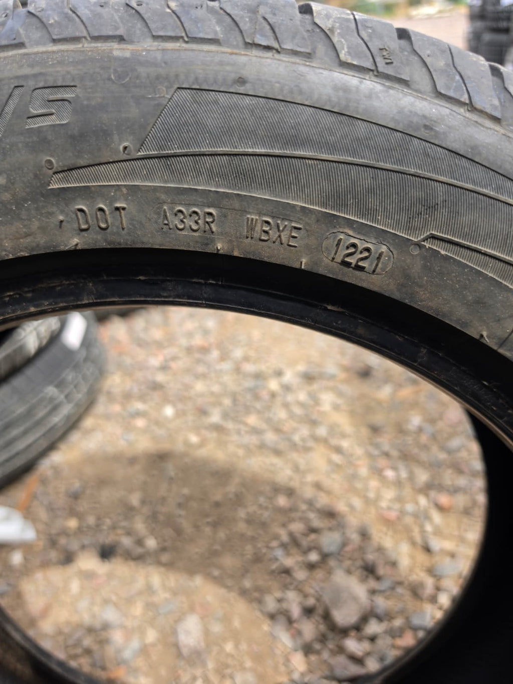 215/55R17 Single (1 Used Tire) General Exclaim HPX