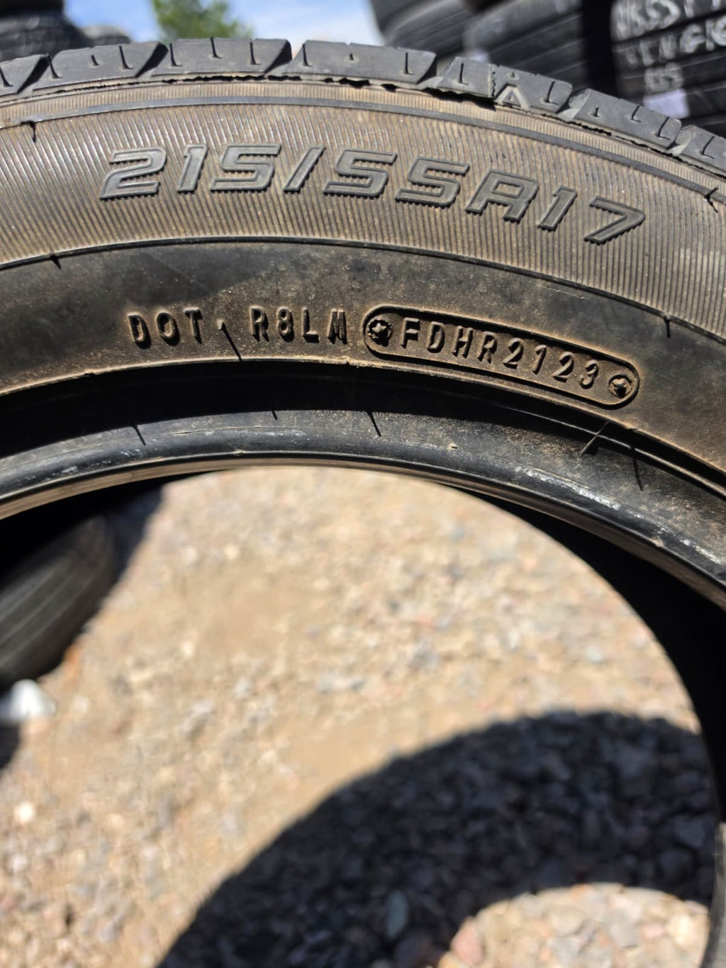 215/55R17 Single (1 Used Tire) Falken Sincera SN250