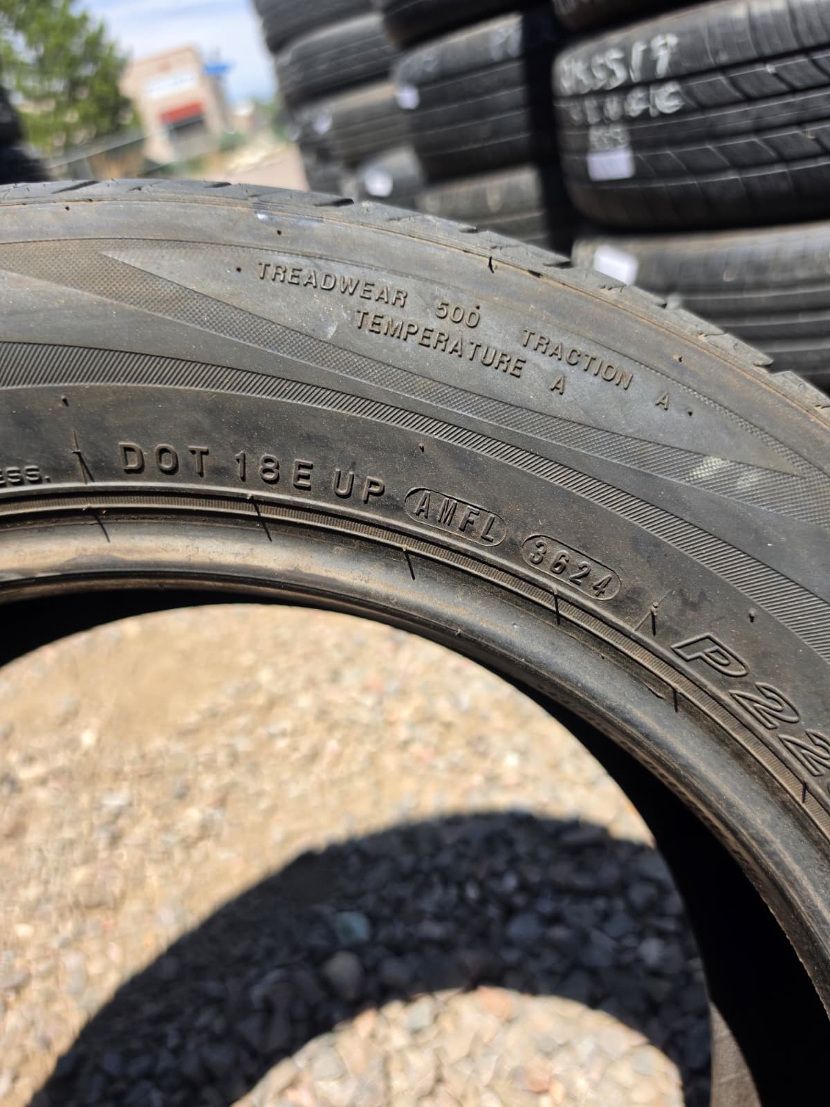 225/55R17 Single (1 Used Tire) Nexen CP672