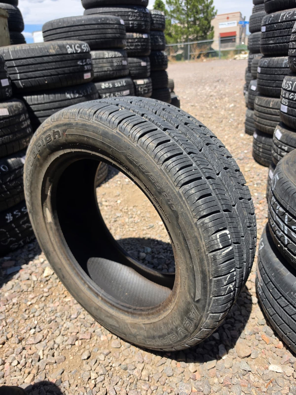 235/55R17 Single (1 Used Tire) BF Goodrich Advantage Control