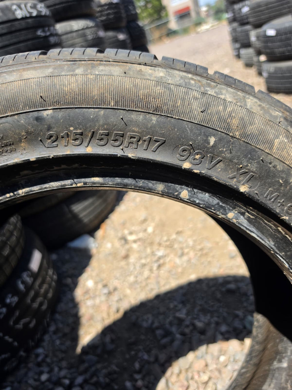 215/55R17 Single (1 Used Tire) MileStar MS 932