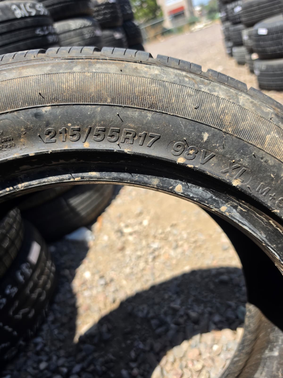 215/55R17 Single (1 Used Tire) MileStar MS 932
