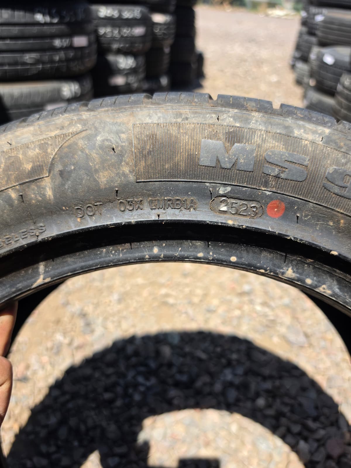 215/55R17 Single (1 Used Tire) MileStar MS 932
