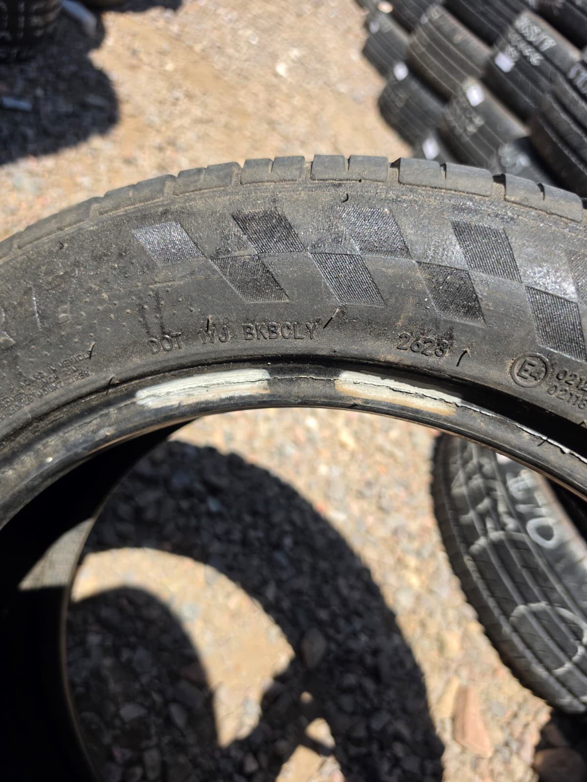215/555R17 Single (1 Used Tire) BlackHawk Street-H