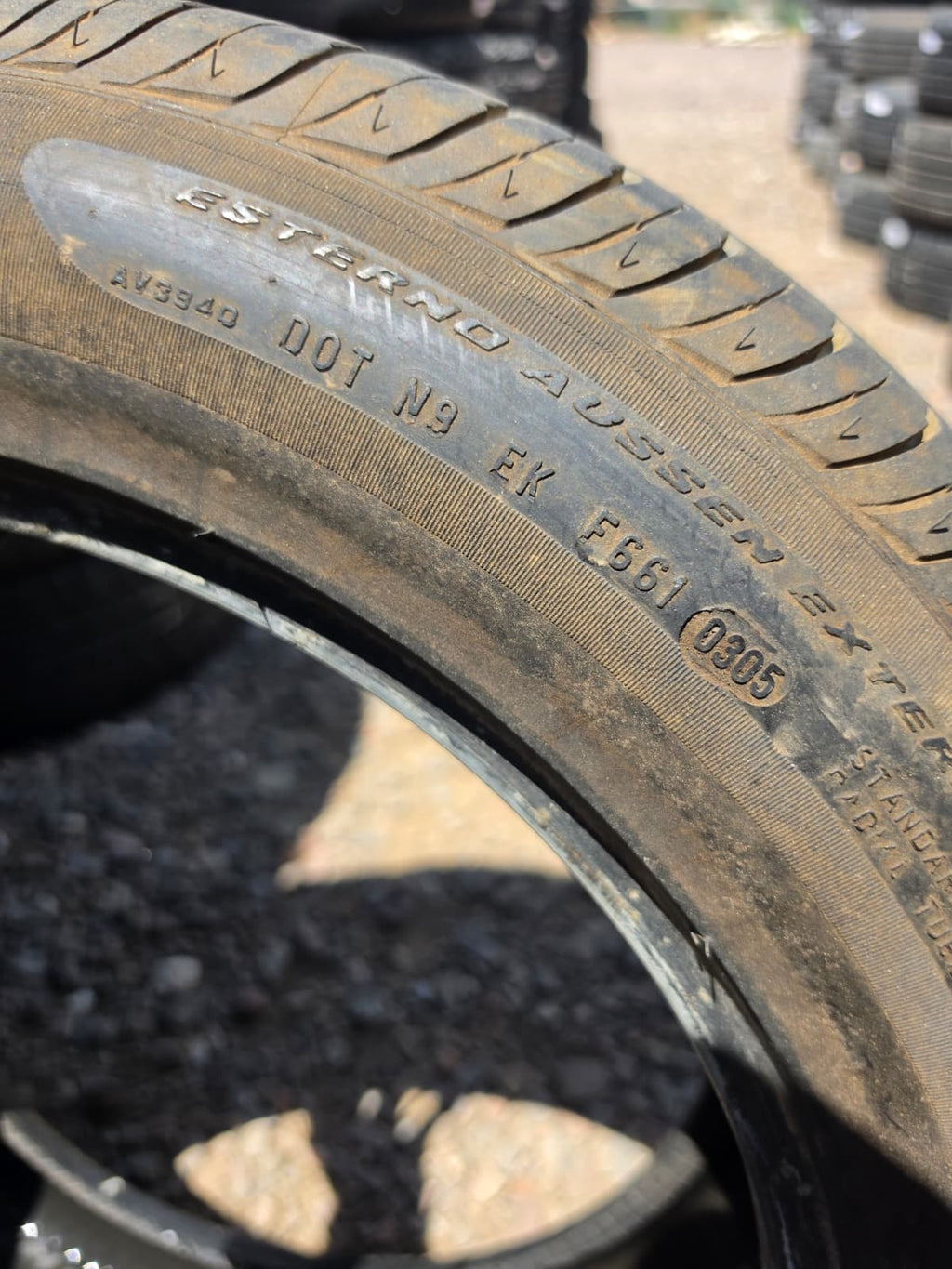 235/55ZR17 Single (1 Used Tire) Pirelli P Zero Nero