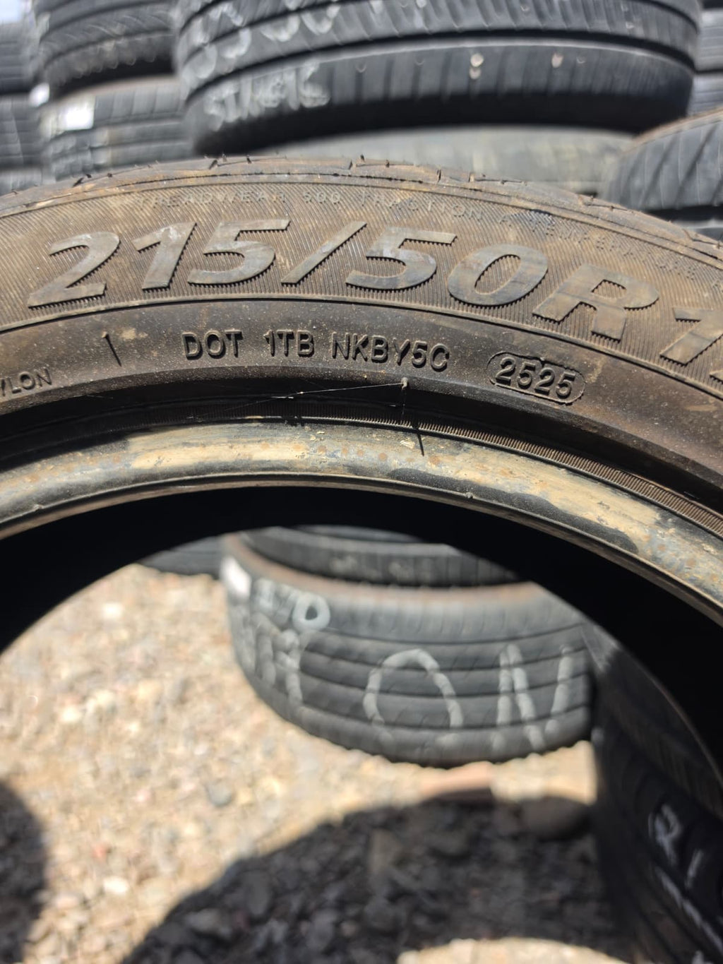 215/50R17 Single (1 Used Tire) Sentury UHP
