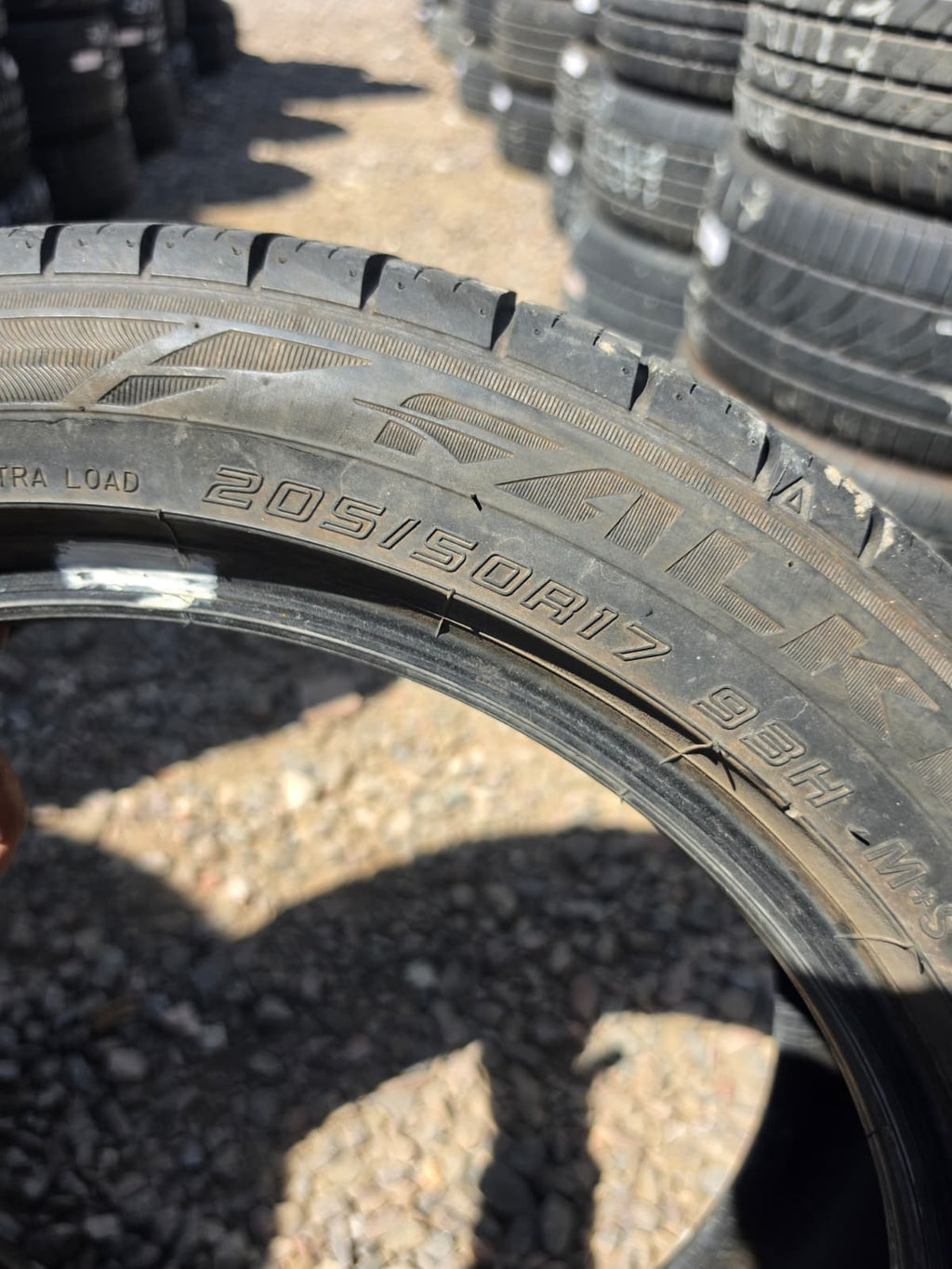 205/50R17 Single (1 Used Tire) Falken Pro G5
