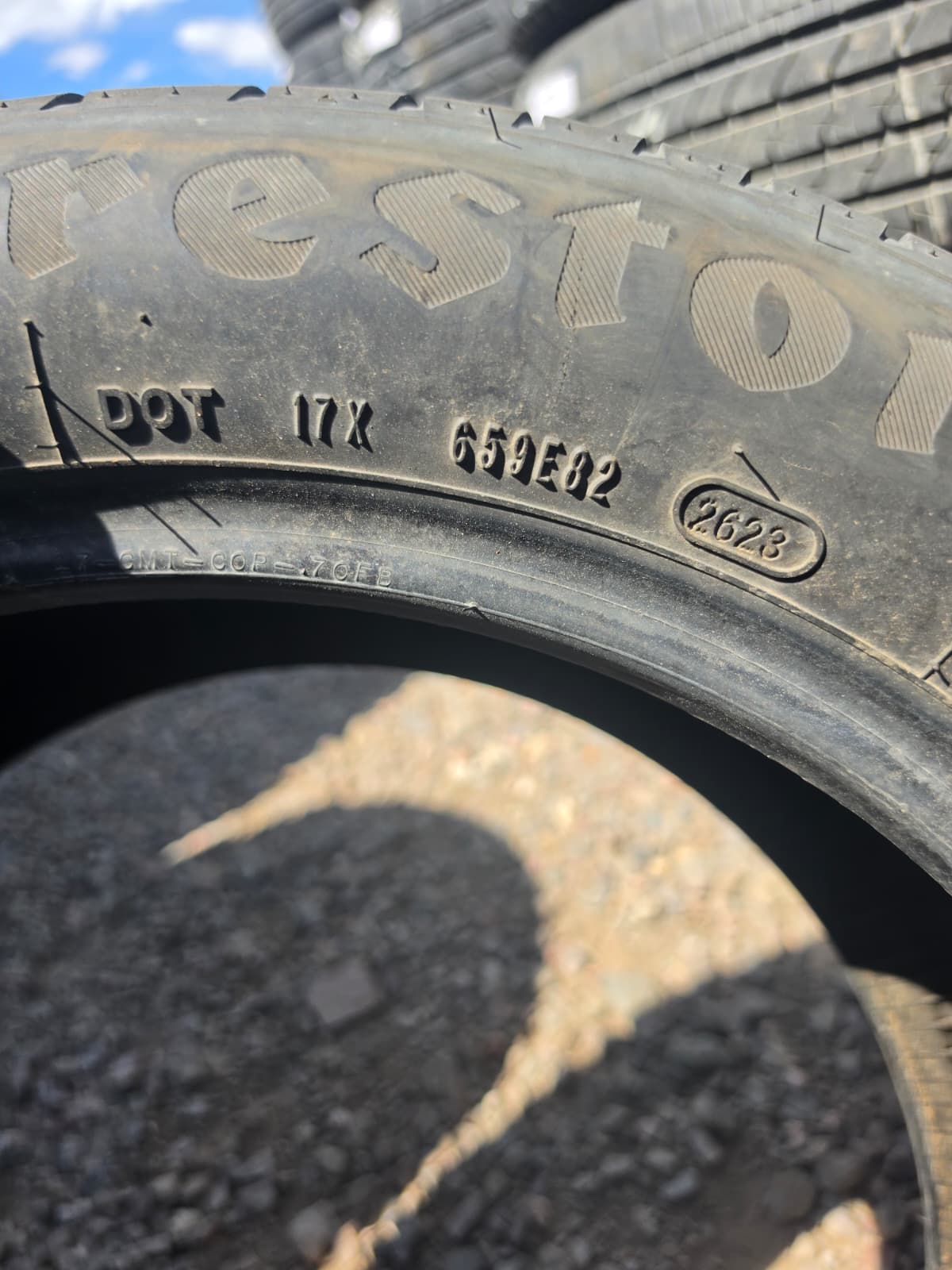 235/50R17 Single (1 Used Tire) FireStone FireHawk