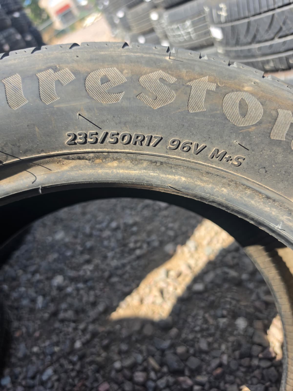 235/50R17 Single (1 Used Tire) FireStone FireHawk