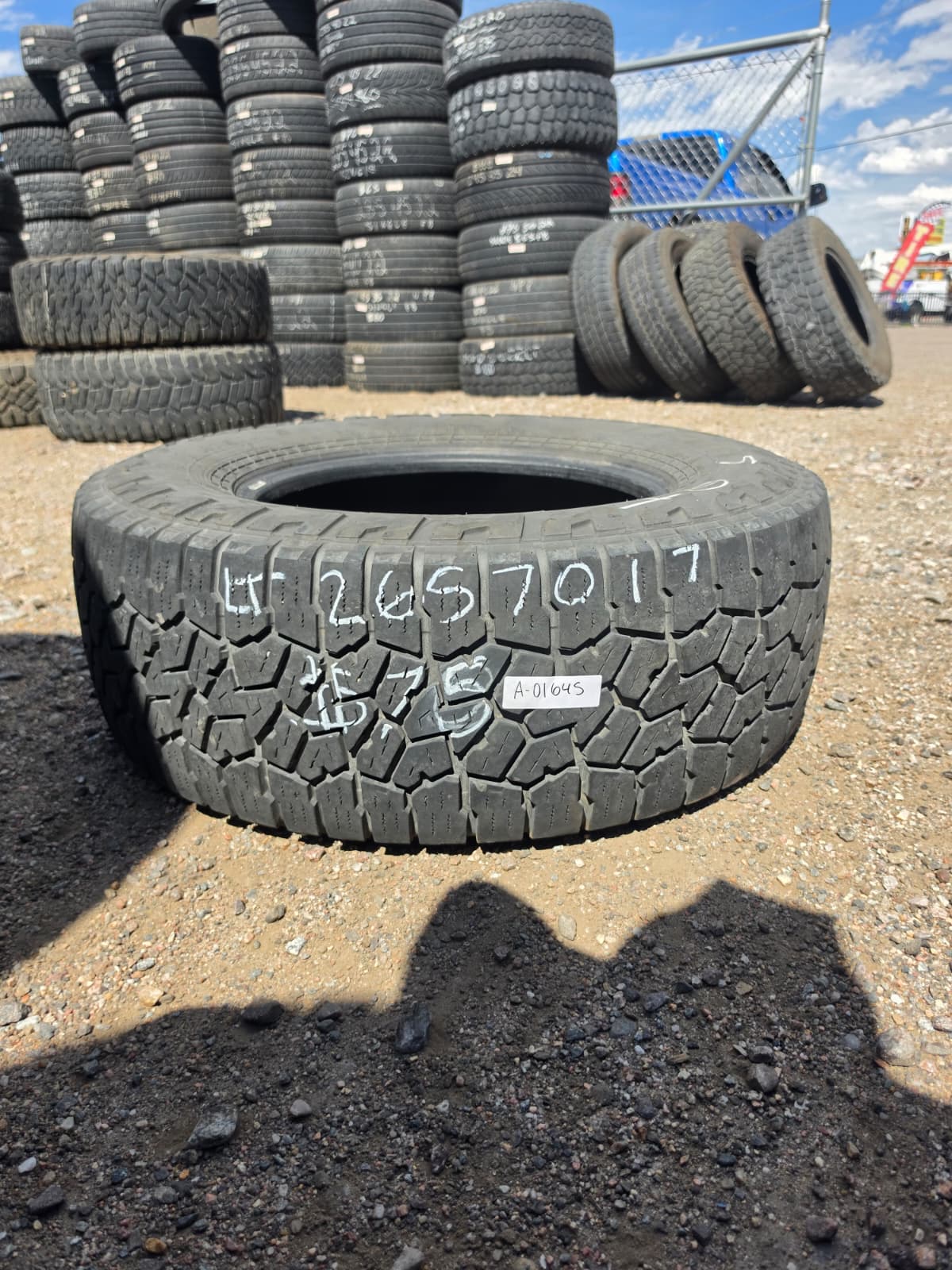 LT265/70R17 Single (1 Used tire) Falken Wild Peak AT3