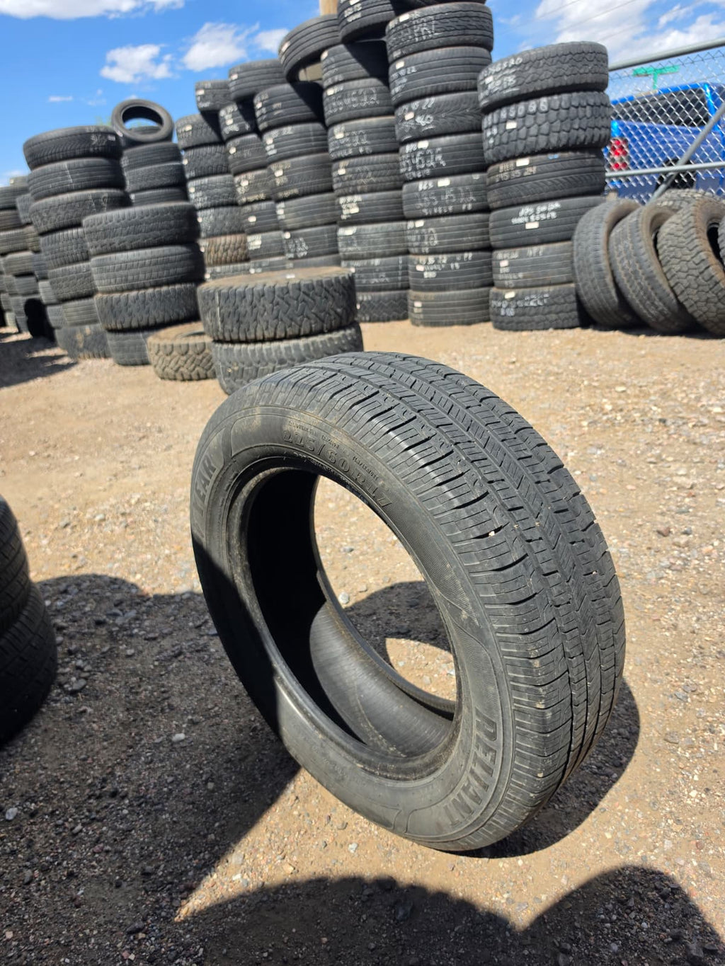 225/60R17 Single (1 Used Tire) Goodyear Reliant