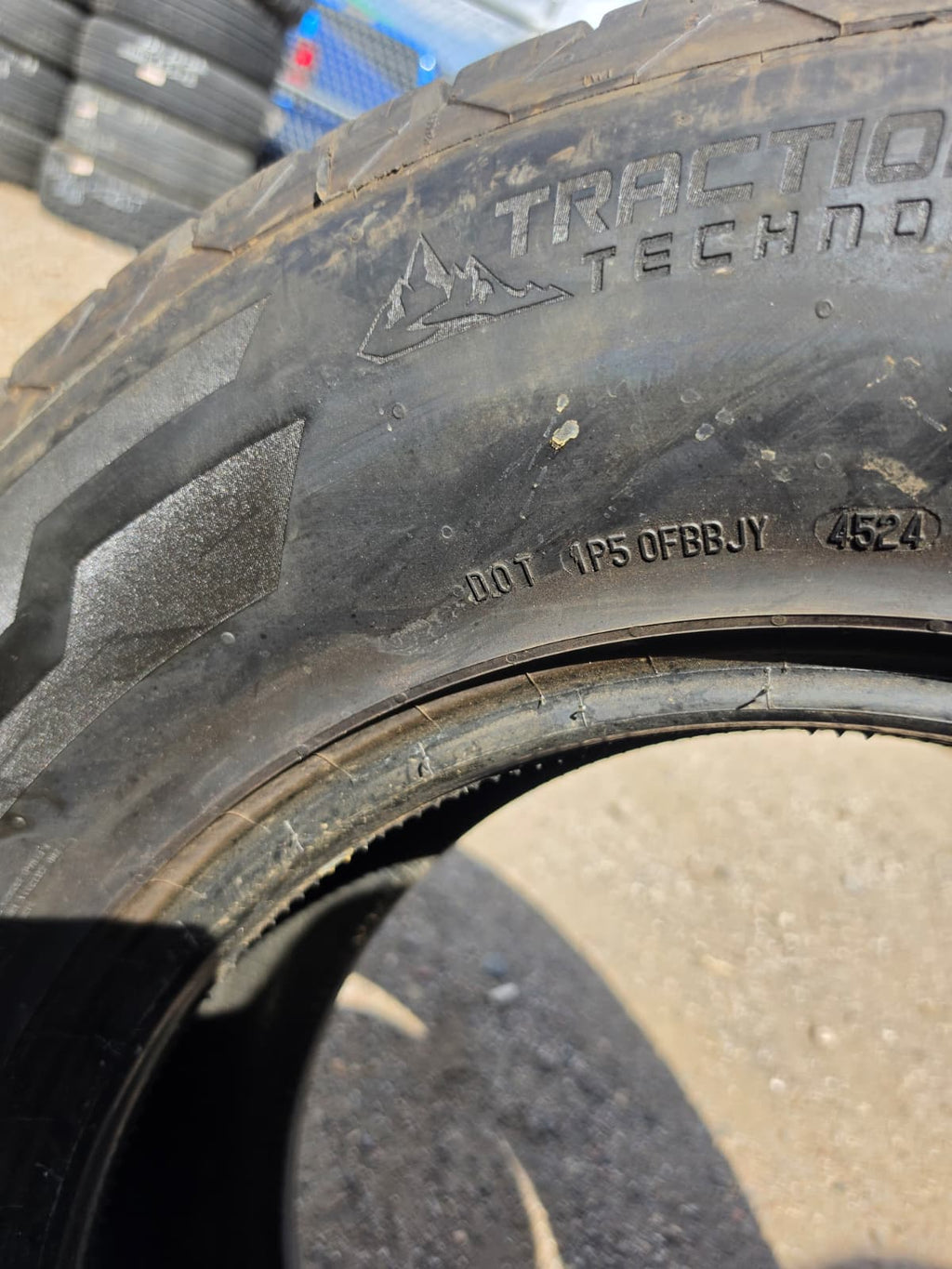 LT275/70R18 Single (1 Used Tire) Continental Terrain Contact HT