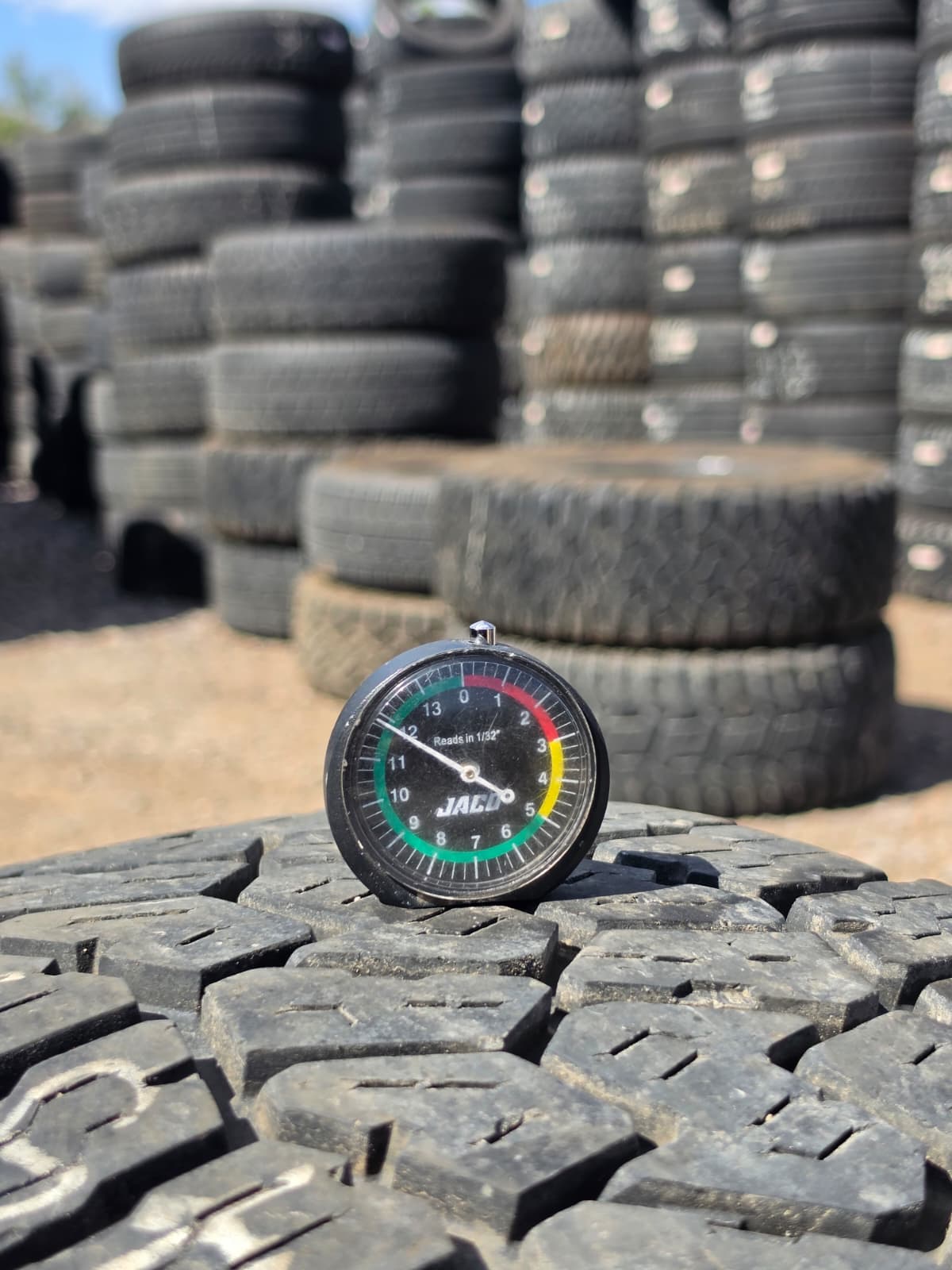 LT275/70R18  Single (1 Used Tire) Falken Wild Peak
