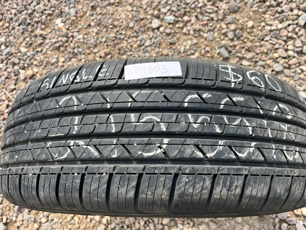 215/55R18 Single (1 Used Tire) Milestar MS 932 Sport