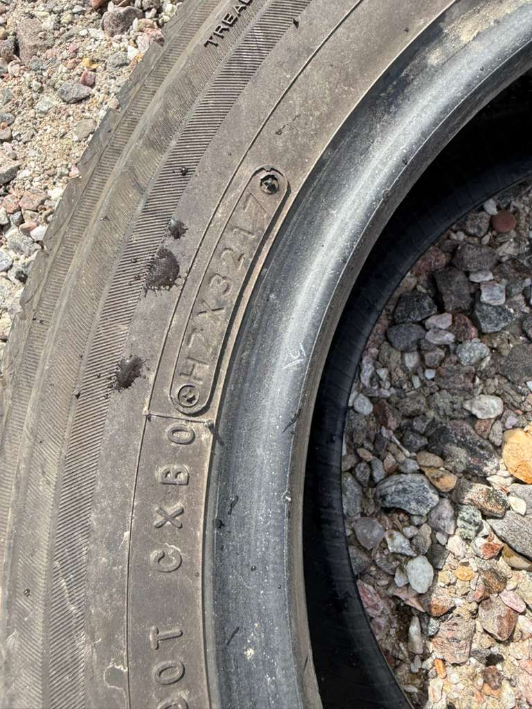 185/60R14 Single (1 Used Tire) Toyo Eclipse
