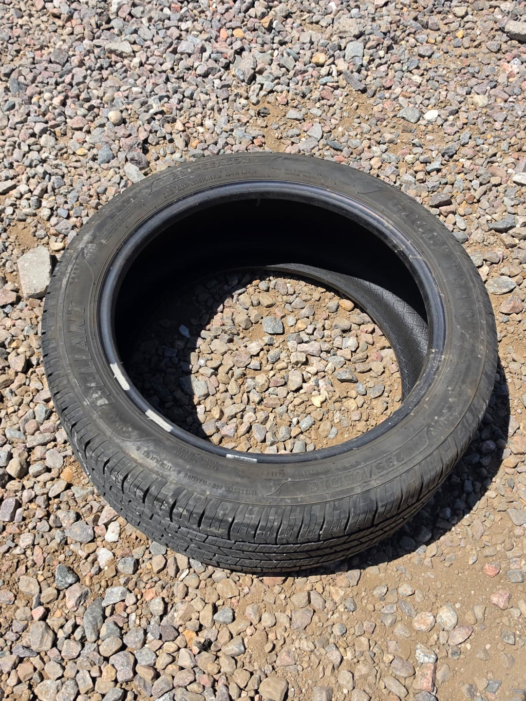 235/45R18 Single (1 Used Tire)  Goodyear Reliant