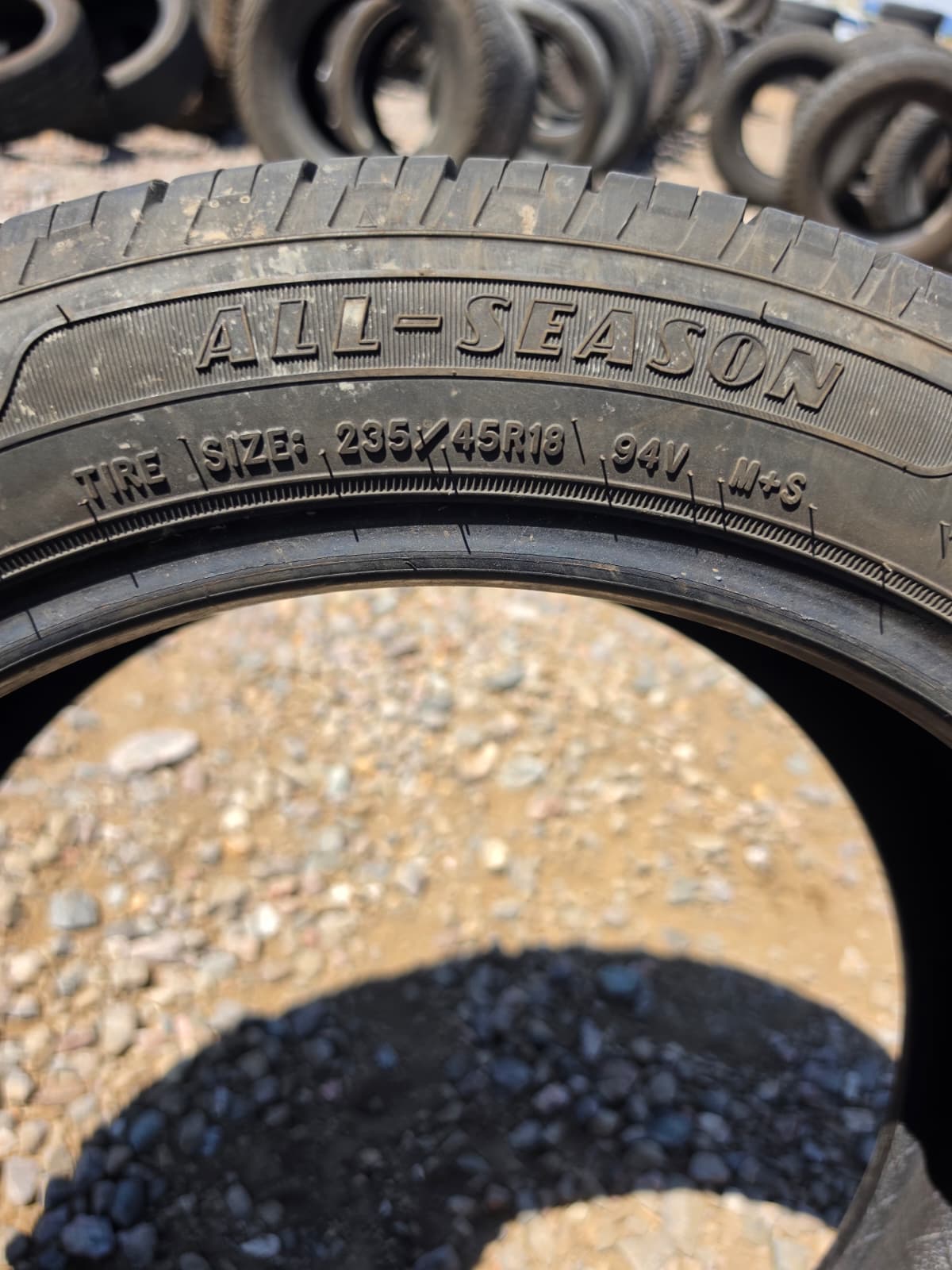 235/45R18 Single (1 Used Tire)  Goodyear Reliant