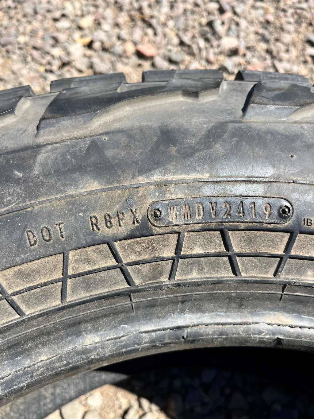 LT35X12.50R20  Single (1 Used Tire) Falken Wildpeak AT3w