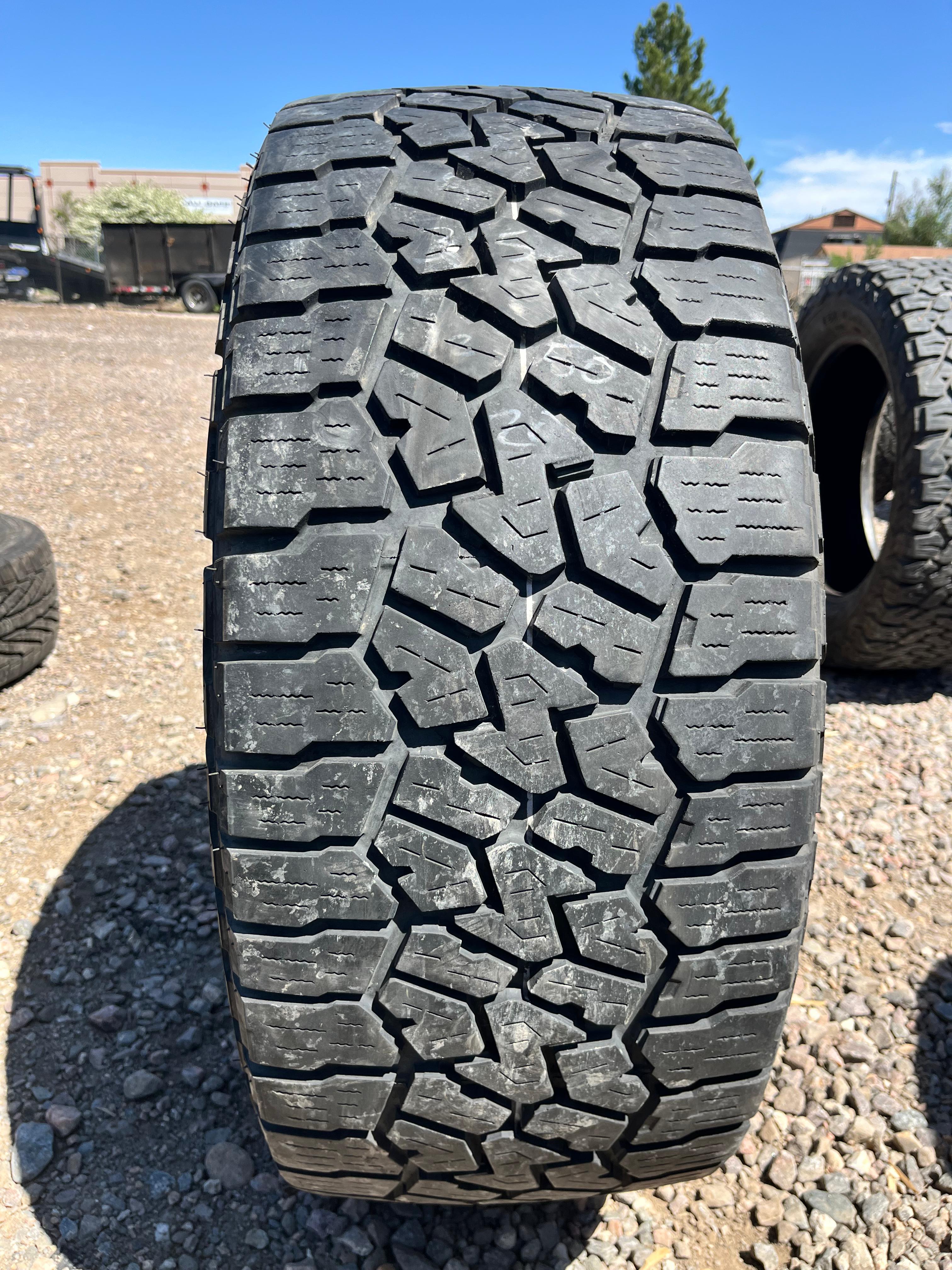 LT35X12.50R20  Single (1 Used Tire) Falken Wildpeak AT3w